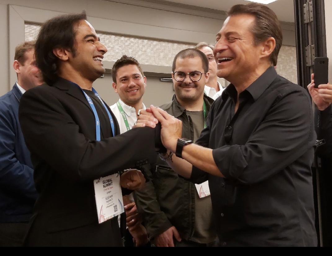 GodfreyNazareth's tweet photo. #FightingALS Retiring is the fastest way to decrease your lifespan. Do not retire if you want #Longevity.
Massively &amp; eternally grateful to @PeterDiamandis &amp; @singularityu thank you for being a spectacular source of inspiration &amp; fact based optimism. Fight On👊💥
#SUGlobalSummit https://t.co/owdzciRbTt