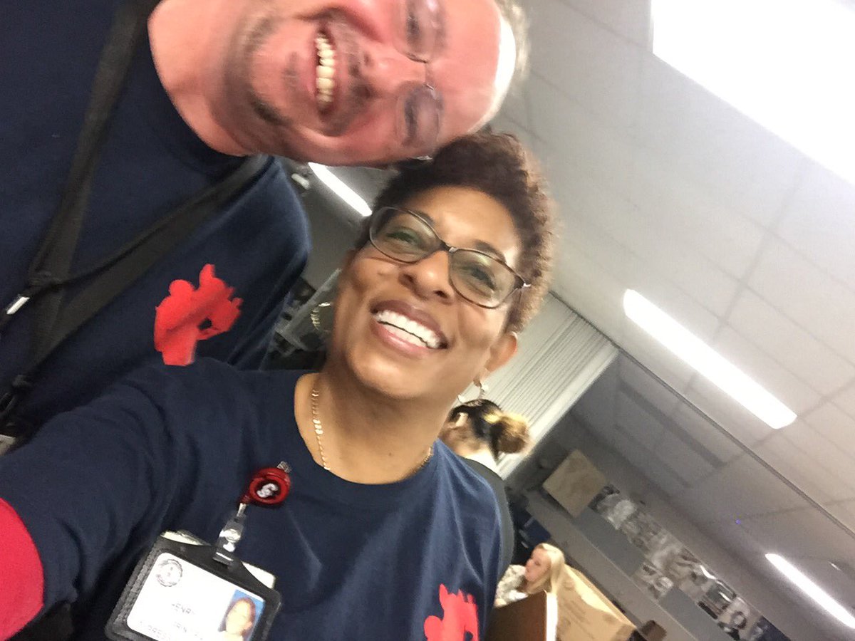 It must be #WearRedWednesday ⁦@CySpringsHS⁩ !! #SchoolPride in effect during Campus PD! #OurLegacyBeginsToday #AllDayEveryDay #CFISDspirit