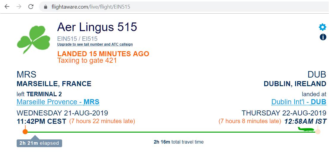 dtufm's tweet photo. @AerLingus dear @DublinAirport your "live arrivals" page is useless, doesn't show the delayed flight at all, thank goodness there are other sites up to the job https://t.co/yxfQufEHxc