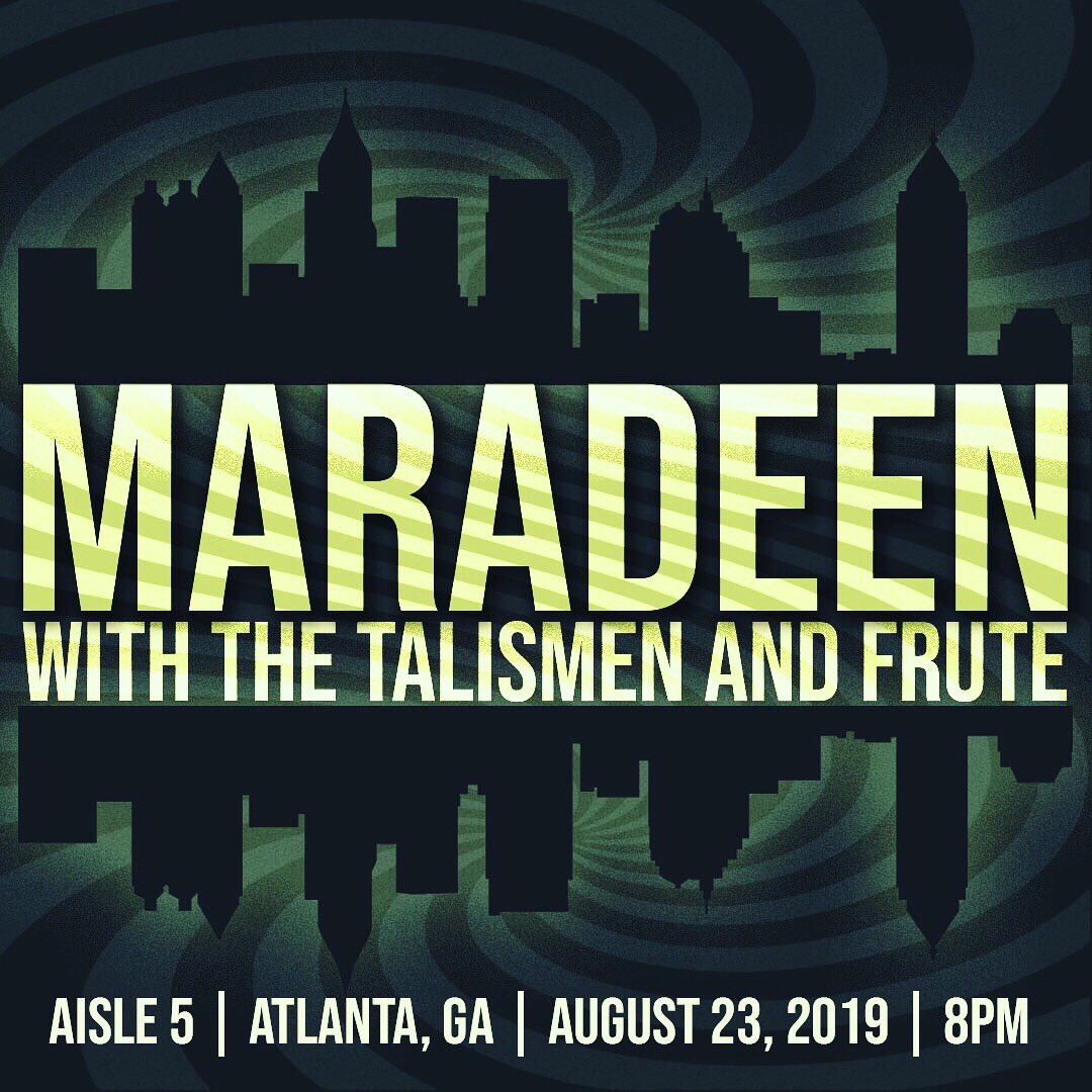 ATL, we’re closing down Summer Tour in fine fashion this Friday @aisle5_atl! Our friends @thetalismenband and @thefruteband will be kicking things off. 🎫 link in bio. Get yours now.
Design: @cymontondesign
