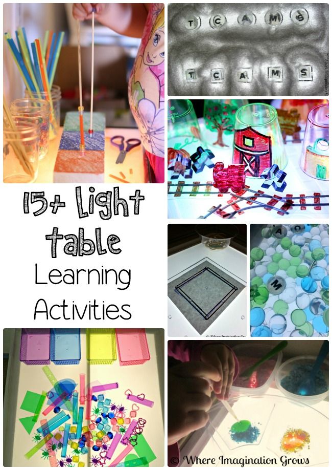 GrowImagination's tweet image. 15 fun ways to play and learn with your light table! 👉buff.ly/30oCAZh Simple hands-on activities for toddlers and preschoolers. #lighttable #kidsactivities #preschool #finemotoractivities #kbnmoms #teachpreschool #preschoolathome