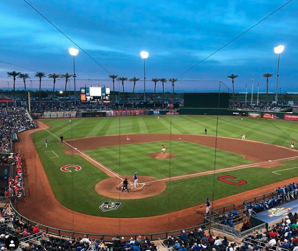 EstrellaAZLife's tweet photo. We love being just up the hill from @GoodyearBallpark. Not only is it the home of @reds and @indians #SpringTraining games, but the park also hosts great community events throughout the year. #TheGoodInGoodyear #GoodyearAZ 📸 @goodyearballpark @_mamapino_ https://t.co/MHi4n0s6eA