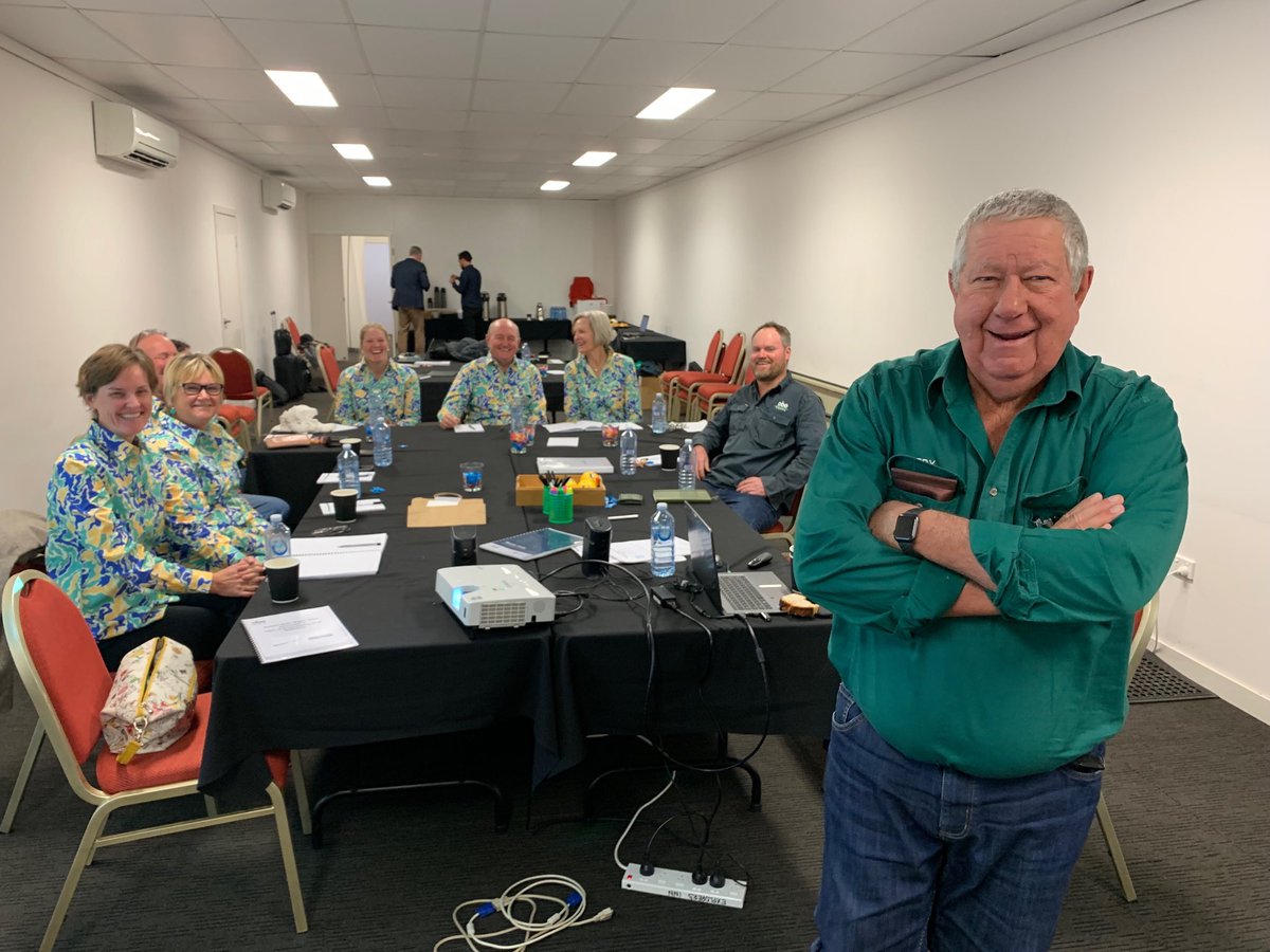 We’re working on #mentalhealth, #animalwelfare and #RoadSafety all at once: Chain of Responsibility training for OBE Organic staff and producers in their new <a href="/TradeMutt/">TradeMutt</a> shirts we’ve given them. <a href="/TruckAustralia/">Peter Mairhofer</a> <a href="/NHVR/">NHVR</a> #TruckSafe.