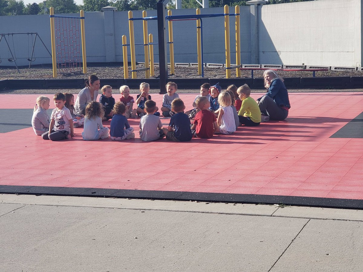 Pre-k play date today!  These kiddos are ready for their first day tomorrow!