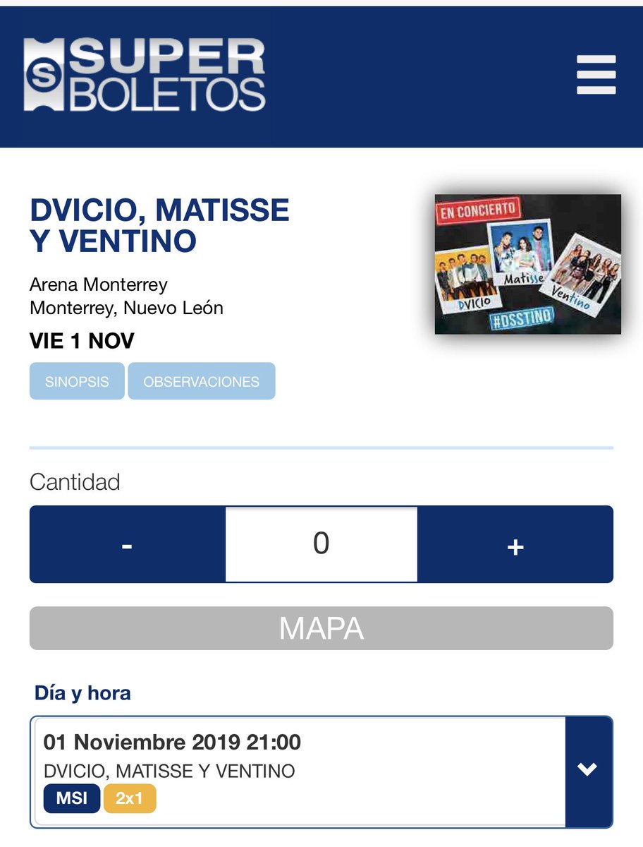 westwoodfans's tweet photo. ¡Pasen la voz!!!! #matisser #ventiners #dviciosas Hoy hay 2x1 en algunas zonas para #DSSTINO 😱🤩🤩 @Matisse_Mx @Ventinoficial y @dvicioficial 👉 @SuperboletosMx
🎟 https://t.co/6ndqZdig2J https://t.co/9LZtsBfDdP