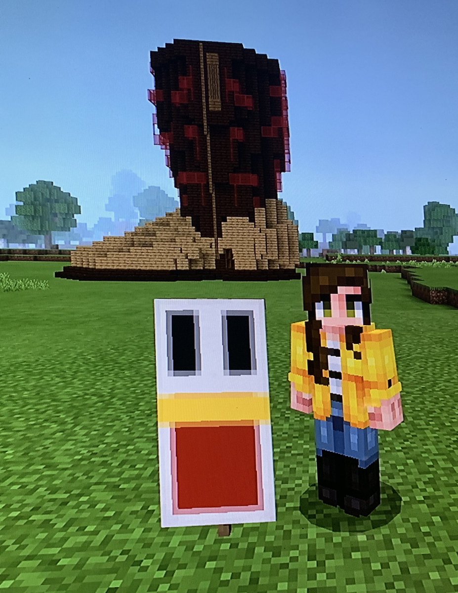 FarmGirlLauraMC's tweet photo. @AdultsCraft_SMP what do you think of my banner?... you inspire me ππ https://t.co/UiNsmNcQJR