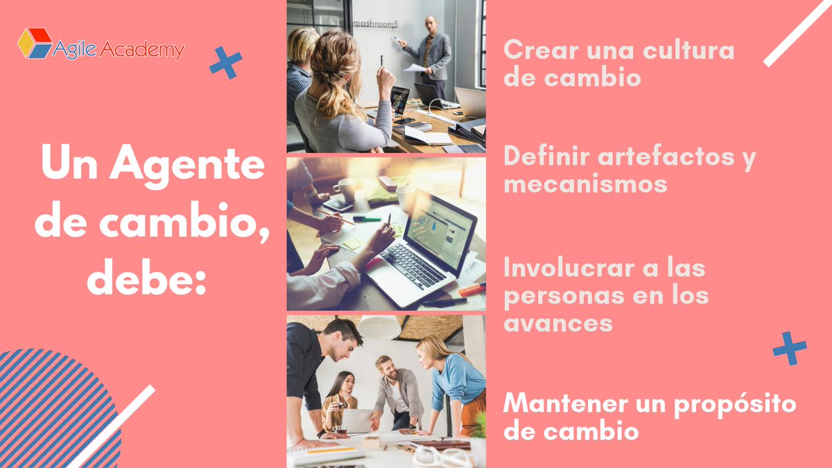 AgileAcademyMX's tweet photo. ¡Conviértete en un Agente de cambio!
Obtén herramientas que te permitirán poner en práctica un esquema de cambio flexible y adaptable en tu equipo. #LeanChangeAgent
* 23 y 24 de agosto
* 16 horas
* Certificado Lean Change Explorer oficial
info@agileacademy.com.mx https://t.co/yh5eWdIY7H