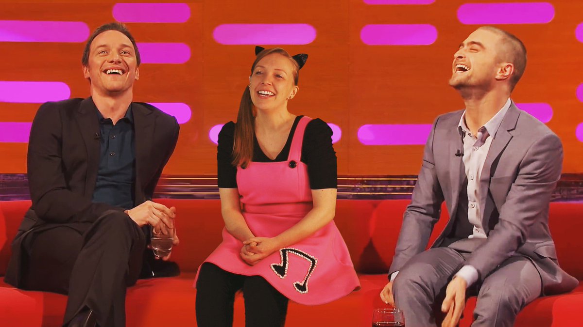 PevanAndSarah's tweet photo. Loved being the vegemite between these two talented slices of bread! 
Our album is out tomorrow, go get some! https://t.co/Ovc6SCTMGK
@grahnort @TheGNShow #DanielRadcliffe #jamesmcavoy https://t.co/Nng2kEZNyK