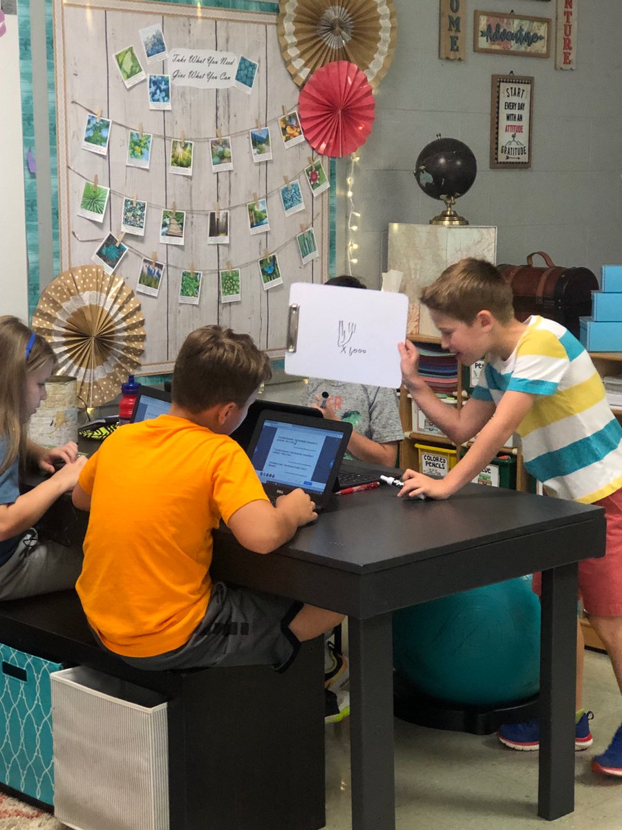 Sanders4Journey's tweet image. My students started using @Flipgrid this week to explain how a digit’s value changes based on its place in a number.  They absolutely love it!  @WeAreBarfield @rucoschools @Ann4Haley @SusanLoveless23