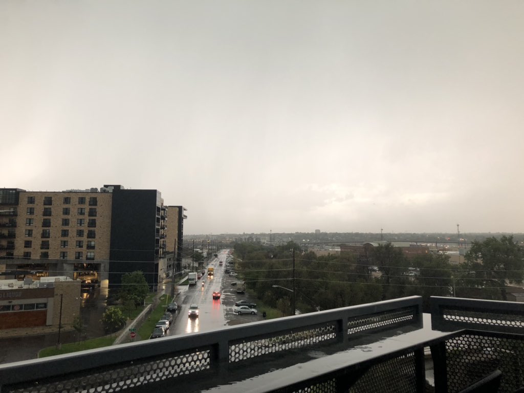 Vote4Levi's tweet photo. It’s lights out, hail and flash floods for #Denver. https://t.co/EUdrGPHLbD