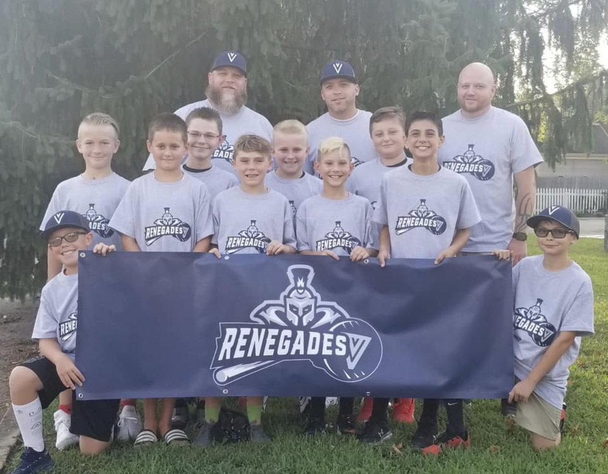 VVBASE2's tweet photo. Congratulations and Welcome 11 U Renegade boys! https://t.co/y3lMI9jYWB