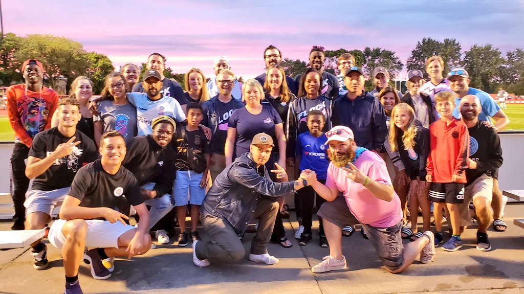 Thanks to all the Forward fans and <a href="/fwdflock/">The Flock 📢⚽🦩</a> that came out to support us during our scrimmage with <a href="/BadgerMSoccer/">Wisconsin Men’s Soccer</a> tonight! What's a good weeknight without friends? 🥰