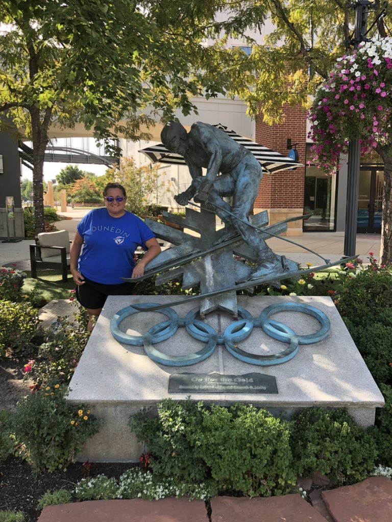 rookierhonda15's tweet photo. Day 9/14 - Started at midnight driving after the ballgame. Heading to Yellowstone. A short stop in Salt Lake City. Beautiful Olympic Legacy Snowflake Fountain. #roadtrip #14HoursOnTheRoad #ReadyForARest https://t.co/WHbwoykWDS