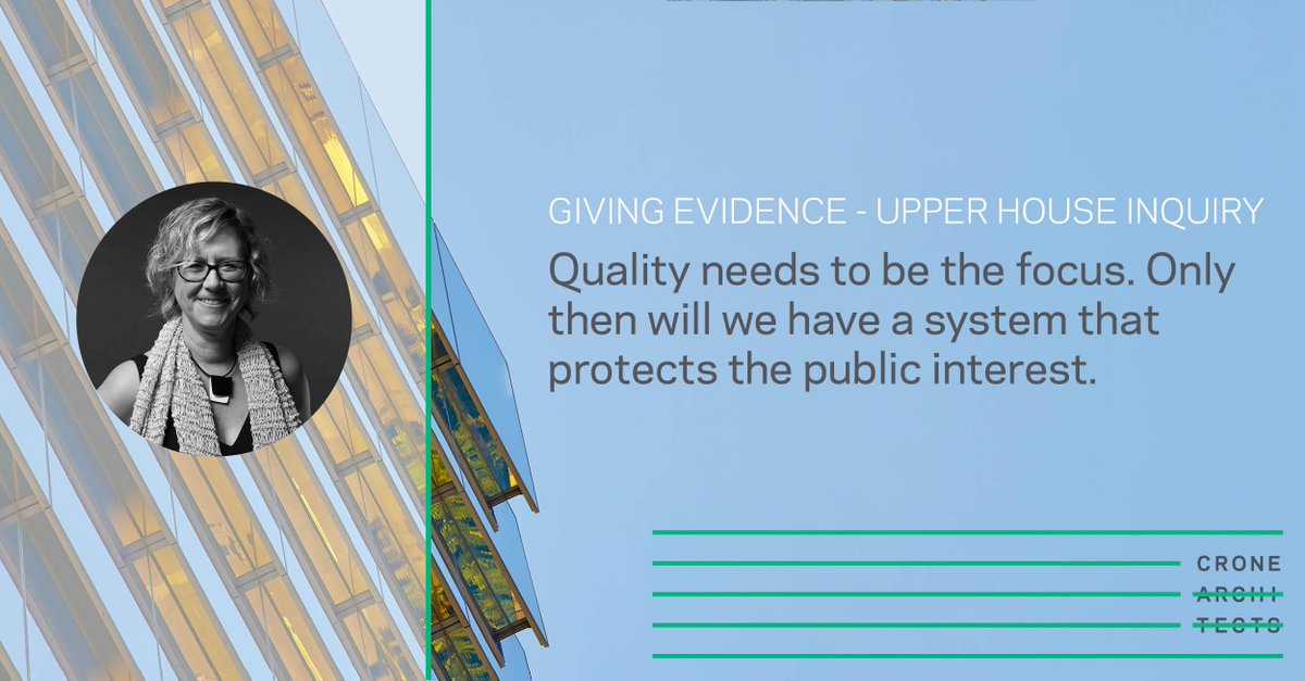 CroneArchitects's tweet photo. Have a read of @NSWChapterPres article about safety in construction after giving evidence to the NSW Parliamentary Inquiry. #architecture #construction #building #apartments #quality #nsw https://t.co/OzIccsb8Ln https://t.co/sQysKF9v02