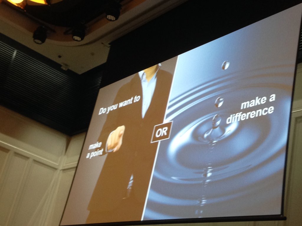 I don't want to be working alongside people that want to make a point, I want to be working with people that want to make a difference to students. <a href="/educationlisa/">Lisa Rodgers</a> #WAPPA19 <a href="/WAPPA_Leaders/">WAPPA</a>