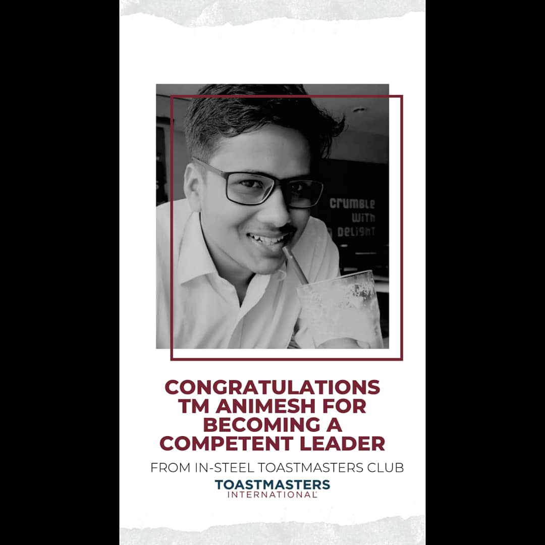 InsteelTM's tweet photo. "How you doin?" is how TM animesh starts to speak, and ends his speech with all of us impacted by his words. Congratulations TM Animesh. In-steel is proud of you. 🧡💛💙
#congratulations #insteel #jamshedpur #tata #competentleader #insteeltoastmasters #ti #district41 https://t.co/VCEqBBe6S7