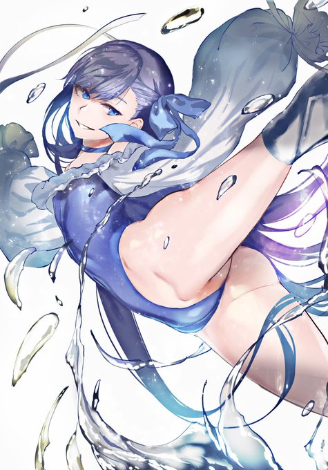 ラムダ #FGO #Fate/GrandOrder #メルトリリス(水着) #ラムダリリス https://t.co/phG5XxEqaZ 