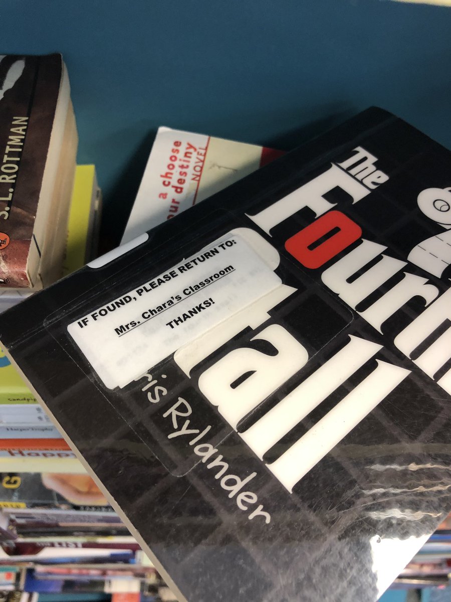 MaxwellTeach's tweet photo. Do you know Mrs. Chara? Her book is beautifully permabound &amp; clearly labelled. I’ve alerted this used bookstore to take this book off their shelf and find you. #sadlibrarian #pleasereturn #mrschara #findmrschara #litchfieldbeach #takecareofyourbooks #shameonyou https://t.co/GuX5VzvFOa