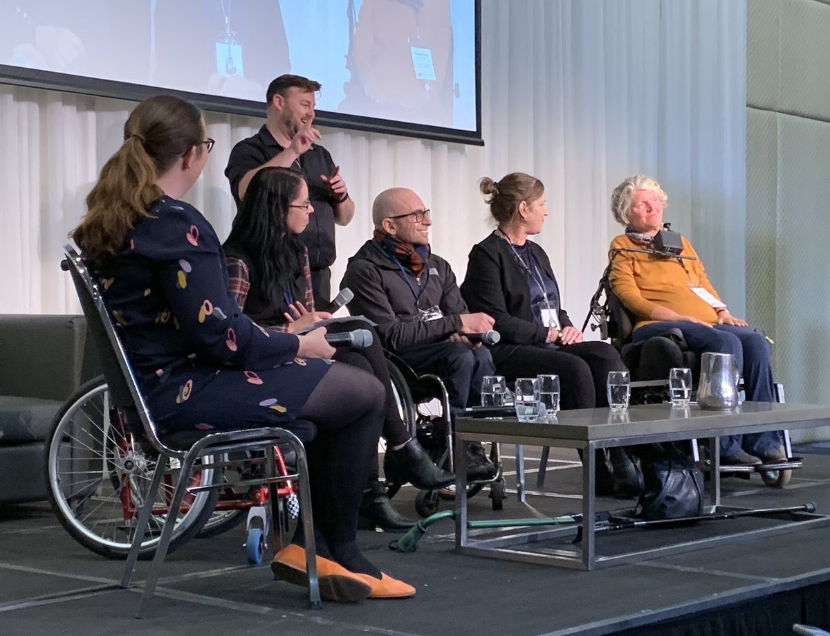 Captain, My Captain: Arts Leadership & Disability. An important discussion at #artsactivated a great line up, including our Advisory Board Member Paul Nunnuari! #inclusion #disabilityled