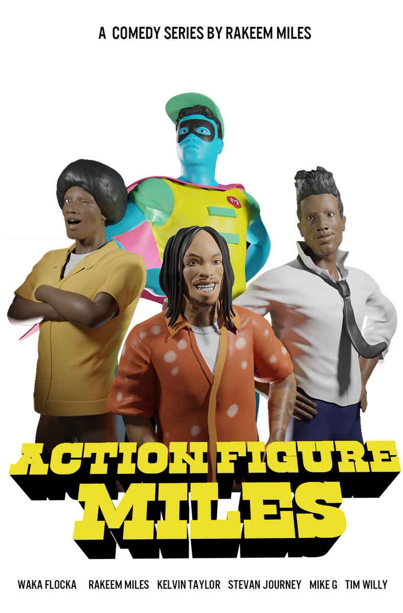FigureMiles's tweet photo. Action Figure Miles Tv show cover https://t.co/xZxO1WxraY