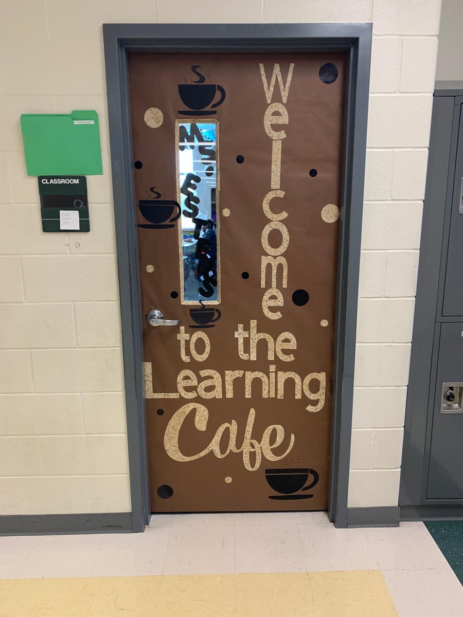 desotoisdsped's tweet image. We love this door at McCowan Middle School. #learningcafe #personalizedlearning #togetherwewilllearn @McCowanMSDeSoto @desotoisdengage