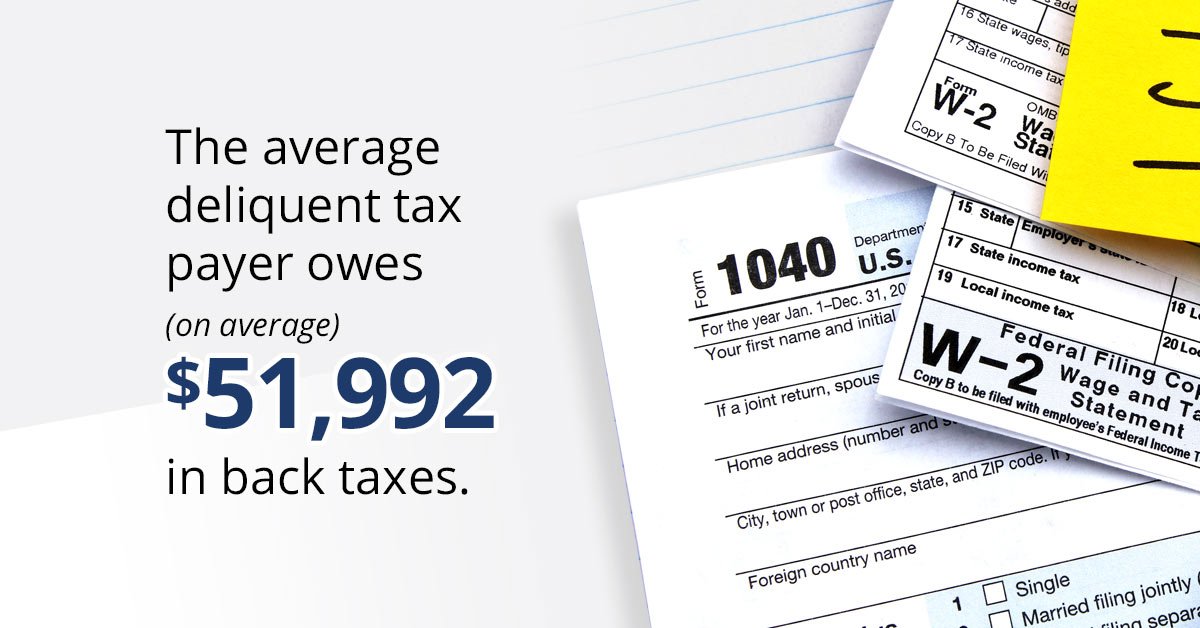 OptimaTax's tweet photo. And the IRS reports nearly 860,000 taxpayers were delinquent in 2017, owing a total of $44.7 billion. Learn more from this 2019 study: https://t.co/o79AblxvKf https://t.co/KozyklZtca