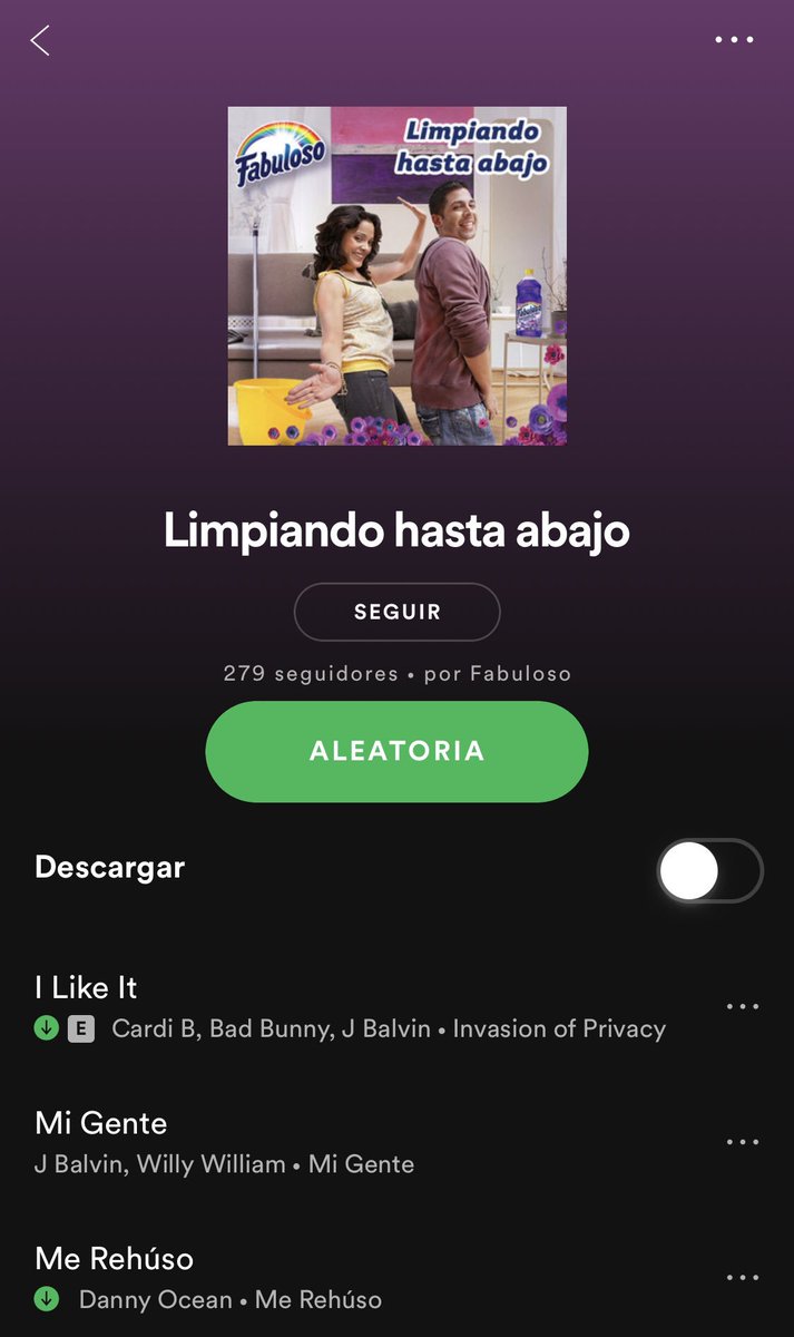 joakimkarda's tweet photo. Fabuloso hizo playlists para limpiar (porque obvio sabe que todxs hacemos quehacer cantando y bailando) y es una de las estrategias de marketing digital más chidas que he visto. Si eso no es conocer a tu público, no sé qué sea. 
Además, las listas están 🔥🔥🔥 https://t.co/svJuPR9PKq