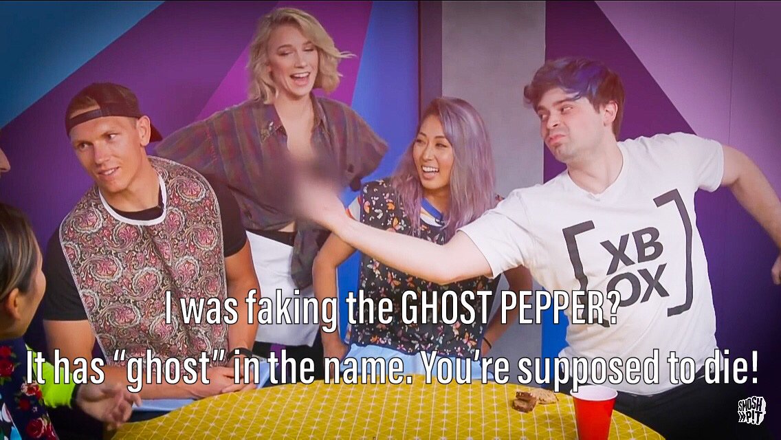 QuoteSmoshGames's tweet photo. - @damienhaas 
#smosh #smoshgames #eatitoryeetit https://t.co/N47tR0NIpl