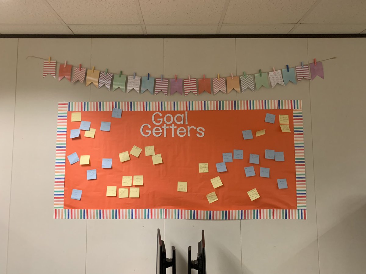 Ms_EdgeCCISD's tweet photo. @whitgiraffes 3rd graders set personal and academic goals for the school year! #yearofWE https://t.co/l9AFYiuYyI