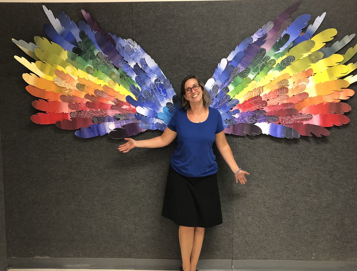 sarahpjustice's tweet photo. First day of school gives you wings to fly! 
#tcsyes #FirstdayTCS @mowprincess @RHS_Art https://t.co/0V2rnm3I4C