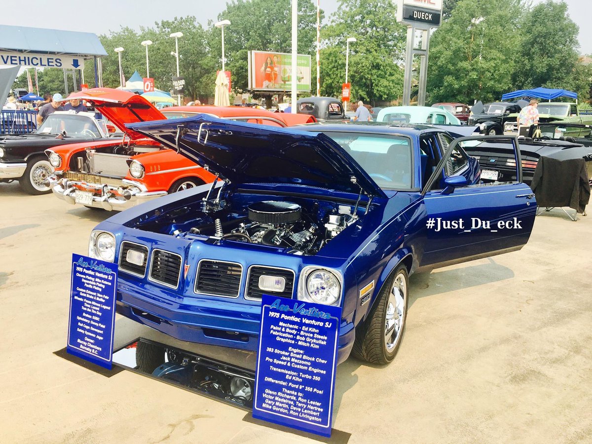 urduecksalesguy's tweet photo. 2017 #Dueck #Classic #Car #Show #Koolest #Pontiac #Award= Murray Chamber's 1975 #Pontiac #Ventura SJ #Just_Du_eck! @urduecksalesgi1 @turk3655
@cpskins44 @TedandBecky @bryans_cars @kmandei3 @OldSchRides @wildbillphoto #classiccars #pontiaccanada #collectorCar #gmCanada https://t.co/MJeAJ57VUW
