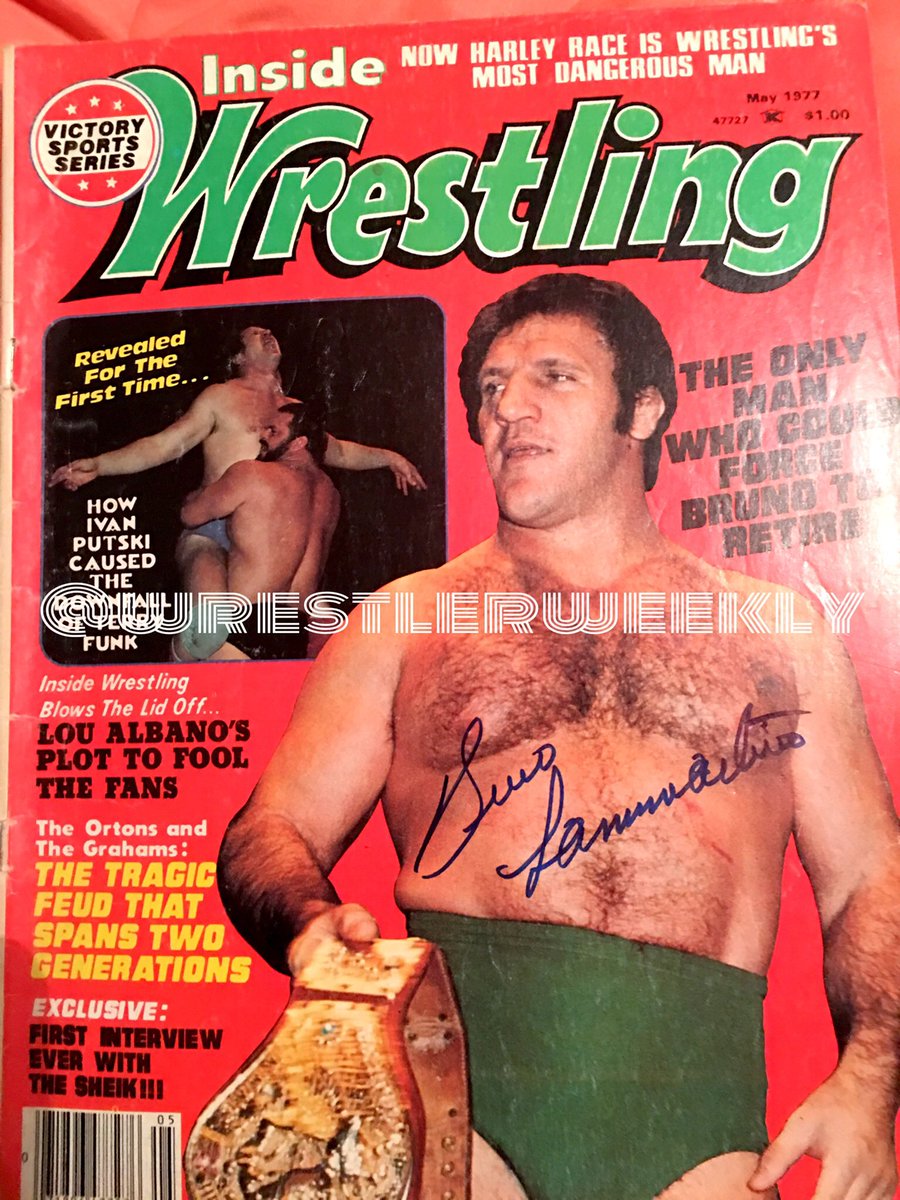 wrestlerweekly's tweet photo. WRESTLER WEEKLY #20YearProject! THIS WEEK we focus on the WORLD CHAMPIONS from August 1968 #WWWF #BrunoSammartino vs #WWF August 1988 #MachoMan #RandySavage RANK these WWWF/WWF Champs from 20 years apart! WHO WAS YOUR FAVORITE? #WWE https://t.co/xqAvnf3BC8