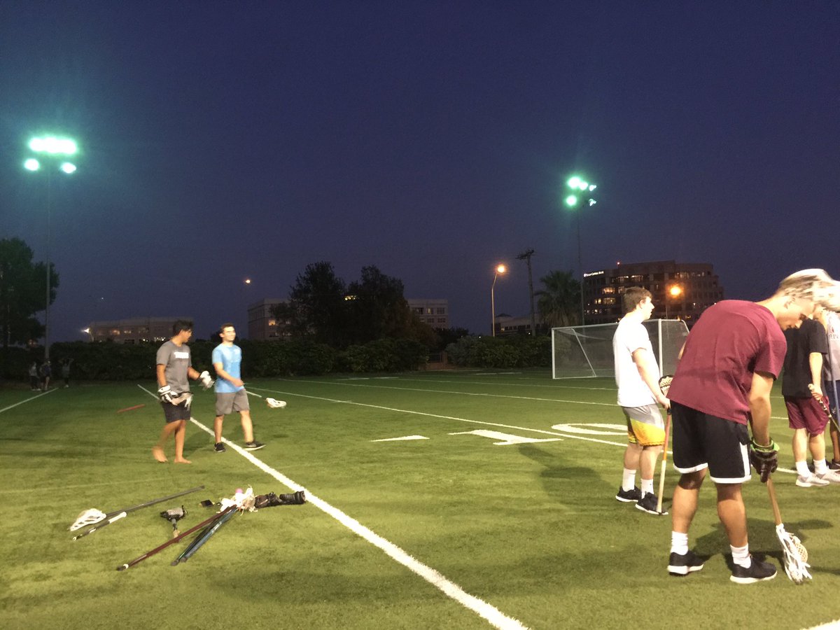 TrinityU_Mlax's tweet photo. Great meeting the freshman under the lights tonight! #TULAX https://t.co/7bTzAY0eeG