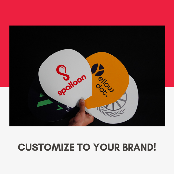 Spalloon skins can be custom logo’d and snap in and out with ease. Change your promotion in seconds, Spalloon is the solution! spalloon.co/2LEwoof