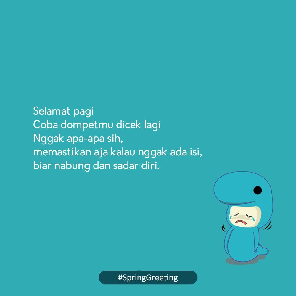 penerbitspring's tweet image. Selamat pagi, 
Bagaimana dengan kondisi dompetmu hari ini?

#Menabung 
#PenerbitSpring 
#springgreeting 
#MySpringstory 
#Novelterjemahan 
#menabungakhirbulan
