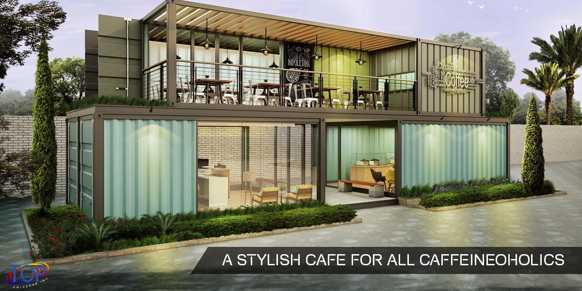 TopUniverseInc's tweet image. Old shipping containers are often repurposed into new, hip business parks where small-time local vendors get a storefront of their own.
#TopUniverse #ShippingContainer #UsedShippingContainer #ContainerKiosk #ContainerStore #ContainerShop #ContainerCafe #ShippingContainerCafe