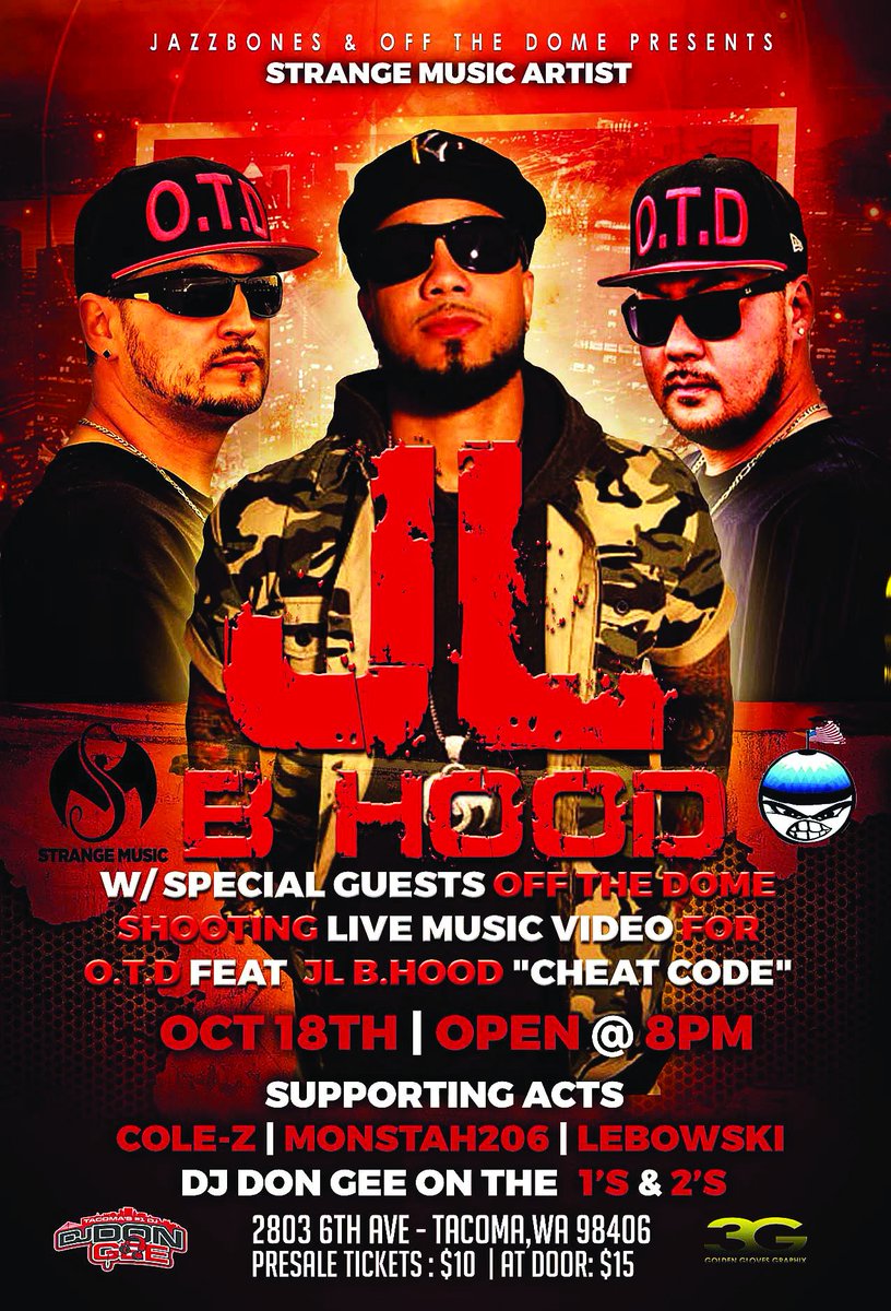 otdrecords's tweet photo. Come be in a music video with us and @jlbhood and enjoy a dope show for just $10 https://t.co/74QFJ1zUI4 https://t.co/bpGuNvyseQ