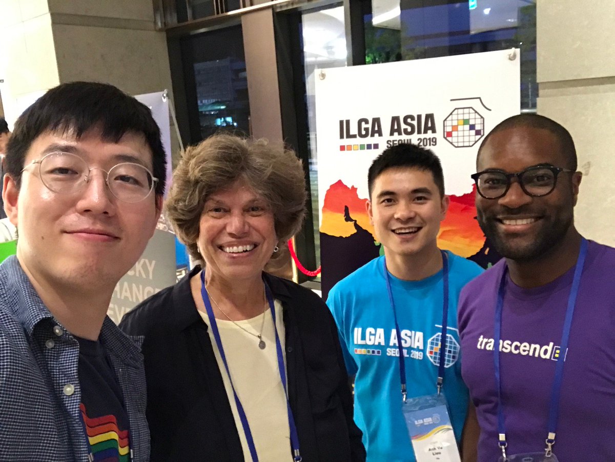 HRC Global Staff and Innovators at ILGA Asia
