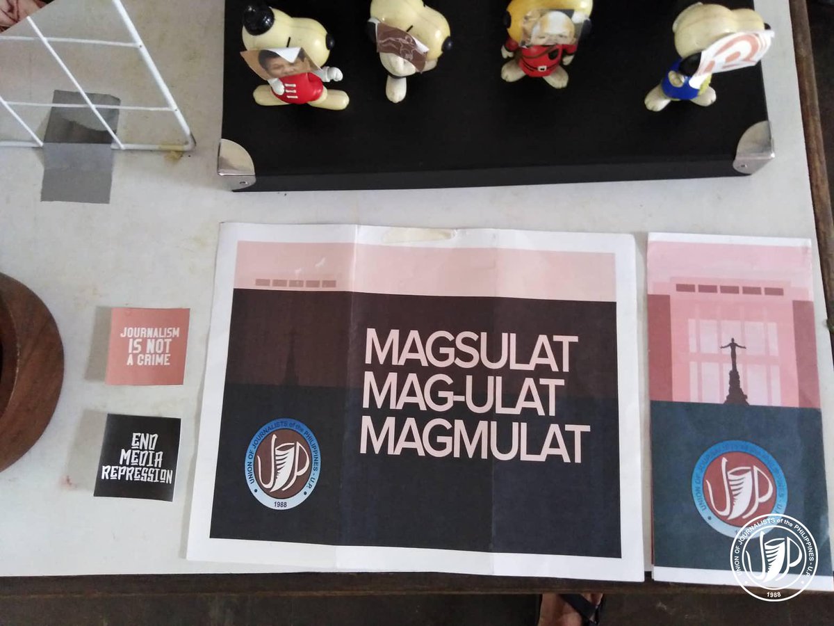 ujpupdiliman's tweet photo. We are ready to meet you! 
Find us at #OrgWatch: the CMC Organization Fair at the Media Center Lobby and get a chance to win cool freebies and prizes.
Through combatting disinformation, we'll advocate for a free Philippine press.

#UJPat31
#JunkFRB
#DefendPressFreedom https://t.co/5fnZVg3Lfw