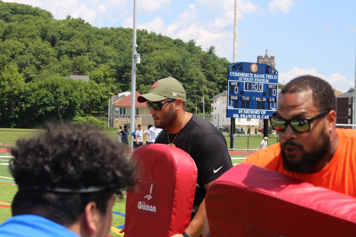Lewisvisuals_20's tweet photo. Foley Stadium Field work With NFL player Tyler Catalina https://t.co/931XFj3q5g