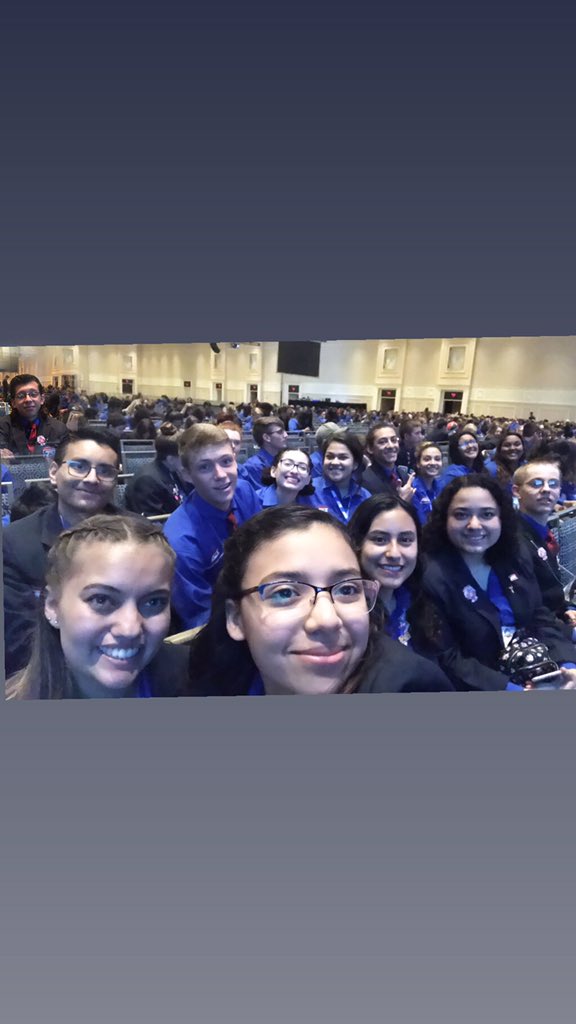 NMTSA1's tweet photo. Wow crazy how time flies !! I already miss this year’s national conference:,) but new school year = new Tsa members !! So let’s start recruiting to make next year’s nationals even better !!! 💙#IAMCTSO https://t.co/3tBGogsUIq