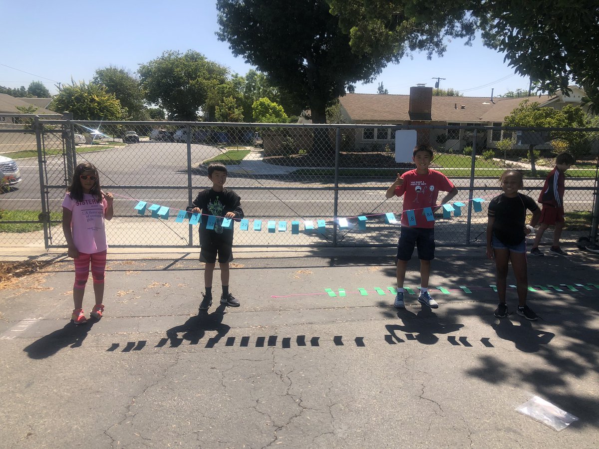 TracieFrench's tweet photo. Fun day using number lines to compare decimals. Great discussions about placement of numbers and why they went where they went #weareweaver @Weaverwhales https://t.co/9aYQoqmod3