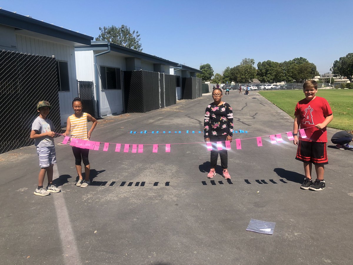 TracieFrench's tweet photo. Fun day using number lines to compare decimals. Great discussions about placement of numbers and why they went where they went #weareweaver @Weaverwhales https://t.co/9aYQoqmod3