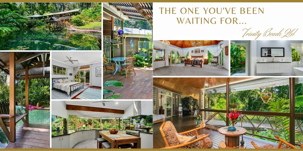 PropertyMatters's tweet photo. Designer Home | Dual Living |  Hidden Treasure In Trinity Bch QLD

https://t.co/mJlOLpRqXk

#AcreageForSale #Acreage #Property #HouseForSale #Queensland #QLD #Cairns #TrinityBeach #Australia https://t.co/RSgITHMpyp
