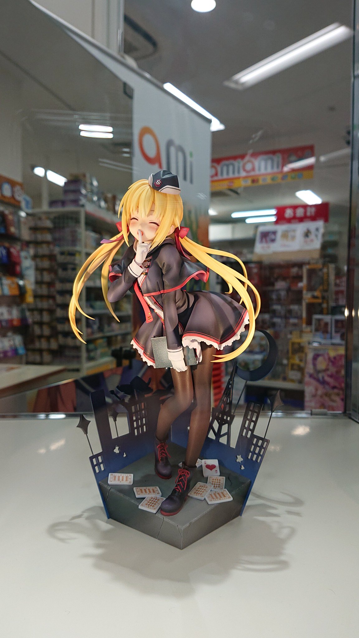 ブロッコリーフィギュア 展示情報 あみあみ秋葉原ラジオ会館店様にて Riddle Joker 在原 七海 フィギュアのデコマスを 笑顔フェイスパーツ にて展示しております 秋葉原へお越しの際はぜひお立ち寄りください