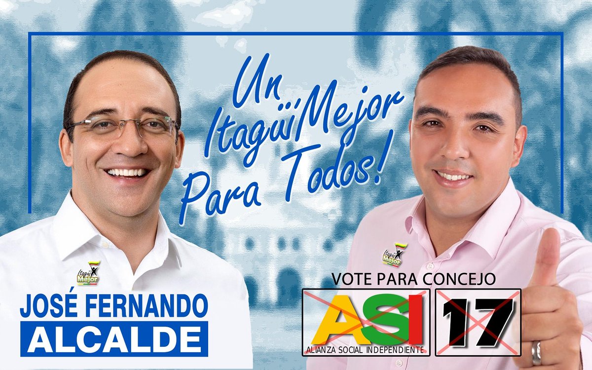 itaguimejor's tweet photo. Unidos por un  #itaguimejor 
#julioesASI17 #juliorestrepoASI17 https://t.co/TsNQ7bSlFV
