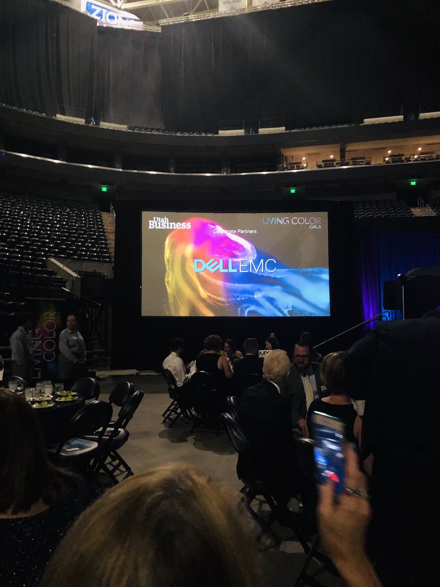 johnfarns123160's tweet photo. Team #DellEMCUtah is proud to sponsor the first Living Color Gala in Salt Lake City! #Iwork4Dell https://t.co/ZOiChbJFen