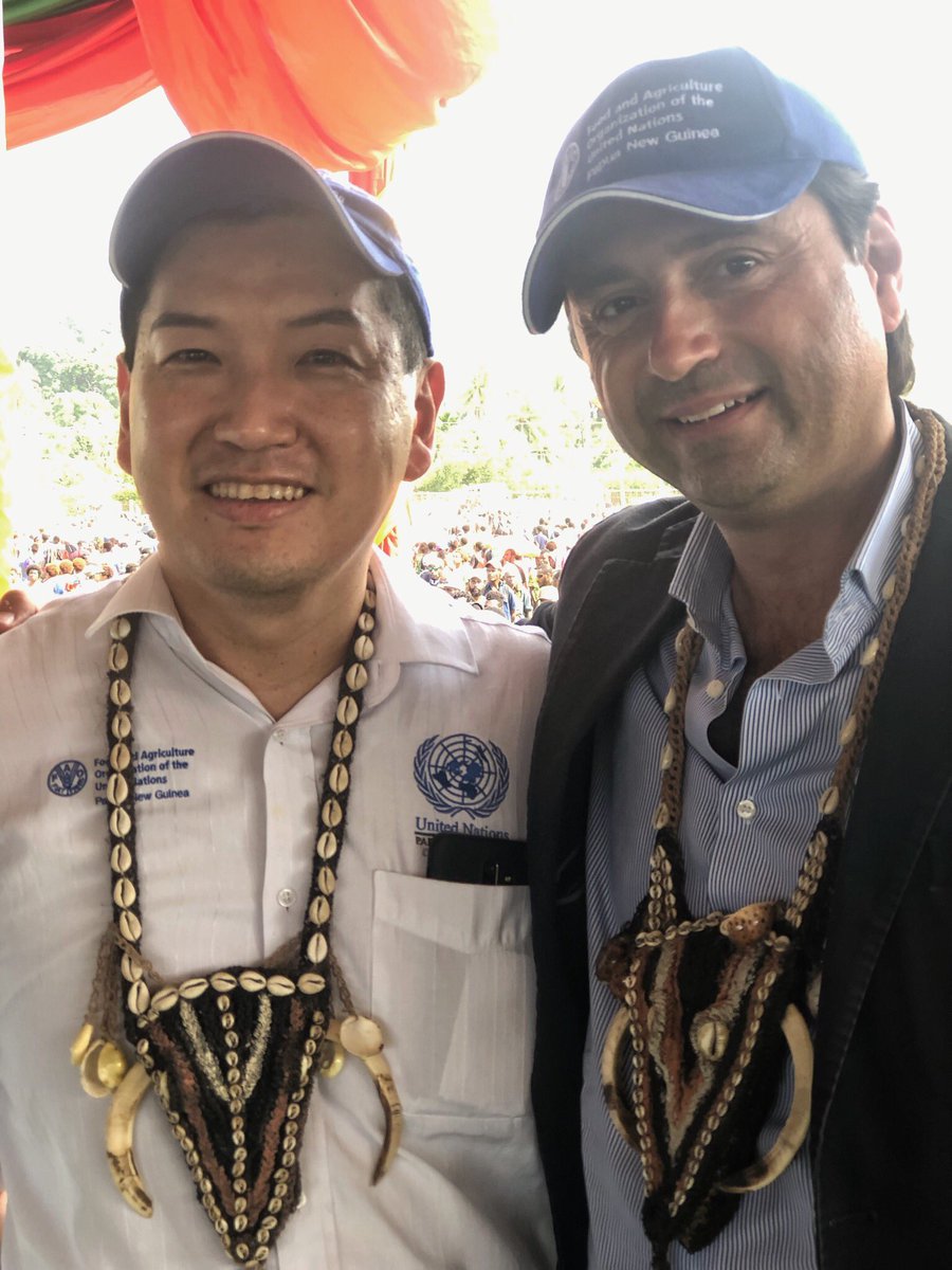Rampolla_UN's tweet photo. In Wewak this week, to launch the EU support to Rural Entrepreneurship, Investment and Trade (STREIT) for the greater Sepik and Momase Region with @keneth_shimizu , FAO.  FAO will lead the UN technical support on this €85 million project ... together we will make a difference. https://t.co/90A2ni88K5