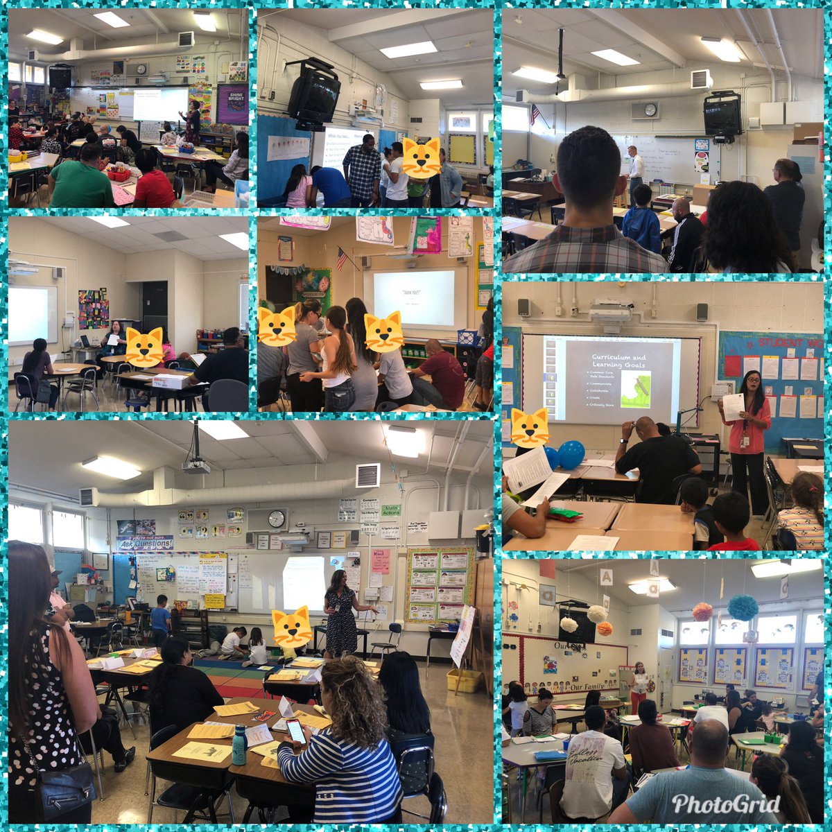 Musick_NUSD's tweet photo. Musick families came out to kick-off the school year with a bang at Back-To-School Night!  Excitement for another year of growth &amp; community abounded. If you missed it, check in with your teacher &amp; look in Class DOJO for important updates &amp; reminders. #MusickFamily #LeopardPride https://t.co/WS9EDihsRY