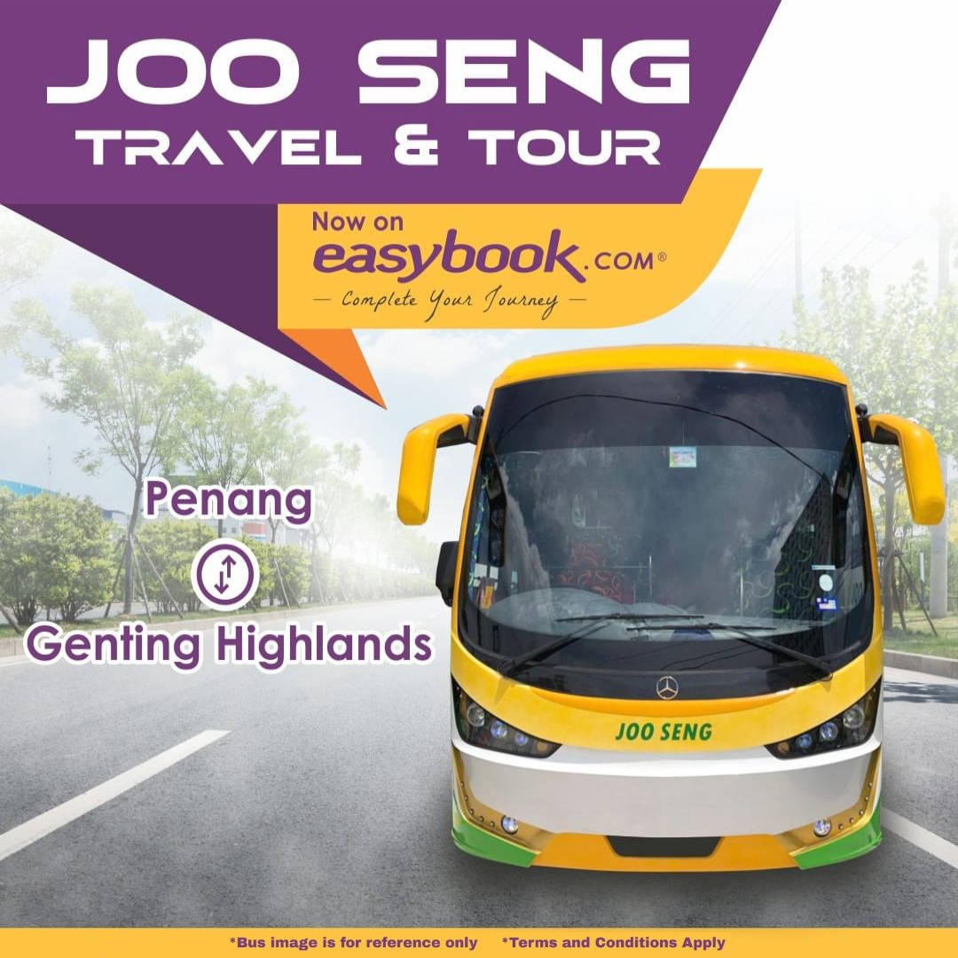 MyExpressBus's tweet photo. Express bus from Penang to Genting Highlands only RM35! https://t.co/1jGxQJLedf https://t.co/wxuw9db1Lo